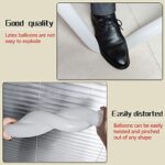 100Pcs 260 Balloons White Long Balloons for Balloon Garland Thickening Skinny Latex Twisting Balloon for Animals Modeling Christmas Birthday Wedding Party Decorations