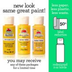 Apple Barrel Gloss Acrylic Paint in Assorted Colors (2-Ounce), 20621 White