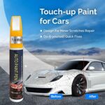 Touch Up Paint for Cars, Car Paint Scratch Repair, Natural Waterproof, Immediate Effect, for Auto Scratch Remover, White