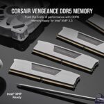 CORSAIR VENGEANCE DDR5 RAM 32GB (2x16GB) 5600MHz CL36 Intel XMP iCUE Compatible Computer Memory – White (CMK32GX5M2B5600C36W)