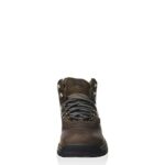 TimberlanD Women’s White LeDge MiD Ankle Boot,Dark Brown,9 M US