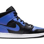 Nike Men’s High-Top Sneakers, Blue Black Hyper Royal White 077, 11 US