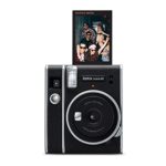 Fujifilm Instax Mini 40 Instant Camera & Instax Mini Contact Sheet Film – 10 Exposures & Instax Mini Instant Film Twin Pack (White)
