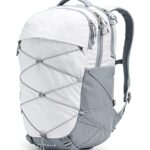 THE NORTH FACE Women’s Borealis Laptop Backpack, TNF White Metallic Mélange/Mid Grey, One Size