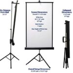 CFS Products Retractable White Photo ID Backdrop for Passport Photos (Free Standing)
