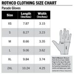 Rothco Gripper Dot White Parade Gloves, Medium