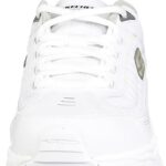 Skechers Men’s Energy Afterburn Shoes Lace-Up Sneaker, White/Navy, 9.5