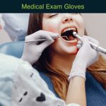 White Vinyl Disposable Gloves Small 50 Pack – Latex Free, Powder Free Medical Exam Gloves – Surgical, Home, Cleaning, and Food Gloves – 3 Mil Thickness