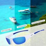 Duduma Tr8116 Polarized Sports Sunglasses for Men Women Baseball Cycling Golf Fishing