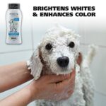 Wahl Whitening Shampoo White Pear scent for Pets – Whitening & Animal Odor Control with Silky Smooth Results for Grooming Dirty Dogs – 24 oz – Model 820001A