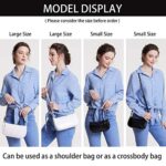 lapsting Shoulder Bag for Women Small Y2K Bags Clutch 90S Purse Crossbody Purses White Trendy Fashion Mini