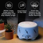 Yogasleep Dohm UNO White Noise Sound Machine (White) With Real Fan Inside for Non-Looping White Noise, For Travel, Office Privacy, Meditation, Sleep Aid For Adults & Baby, Registry Gift