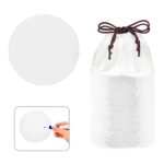 IKAYAS 48 Pcs White Carpet Spots Markers Floor Dots One Color Carpet Circles Carpet Floor Dots Spots Markers for Classroom Decoration Teacher Supplies, Carpet Sitting Markers