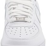 Nike Women’s Basketball Shoes, White Metallic Logo, 8.5 US