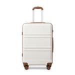 Kono 20” Carry on Luggage Lightweight with Spinner Wheel TSA Lock Hardside Luggage Airline Approved Carry on Suitcase