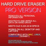 Professional Hard Disk Drive & USB Eraser – Wiper & formatter Disc 32/64Bit