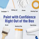 DWIL Appliance Paint for Refrigerator – Water Based Paint, Refrigerator Paint, Interior, for Plastic and Metal Surface in Dishwasher, Air Conditioner, Dryer, Microwave, Oven, 32oz