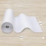 Moretoes Shelf Liner, Non Adhesive Drawer Liner 17 Inch x 35 Feet, Non Slip Oil-Proof Shelf Liner for Kitchen Cabinets Pantry Under Sink Cupboard Closet Organizer (White)