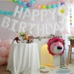 White Happy Birthday Balloons Banner,16 Inch Mylar Foil Letters Sign,Reusable Balloons for Women, Men, Boys & Girls Birthday Decorations Party Supplies