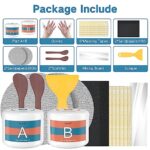 Tub Repair Kit White 3.7 OZ, Fiberglass Repair Kit with Super Adhesion, Porcelain Repair Kit for Tub Tile Ceramic Toilet Shower for Scratch, Holes, Cracks – by Oycevila