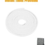 Car Door Edge Guards White 32.8Ft Winunite No Glue Universal Fit U Shape Rubber Edge Trim Car Door Protector Automotive Door Entry Guard Automotive Trim Car Door Edge Protector for Trucks Sedans SUV