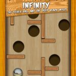 Wood Labyrinth Infinity : The Silver Ball and the deep black holes – Gold Edition
