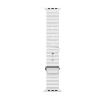 Silicone Compatible with Apple Watch Ultra Ocean Band 49mm 38mm 40mm 41mm 42mm 44mm 45mm,Women Men Soft Sport Strap for iwatch Series Ultra 8 7 6 5 4 3 2 1 SE,42/44/45/49mm White