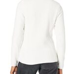 Amazon Essentials Women’s Classic-Fit Full-Zip Polar Soft Fleece Jacket (Available in Plus Size), Ivory, Medium