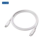 Cable Matters [USB-IF Certified] 10 Gbps Gen 2 USB C to USB C Cable 3.3 ft / 1m with 8K Video and 100W Power Delivery in White