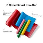 Cricut Smart Iron On (13in x 9ft, White) for Explore 3 and Maker 3 – Matless cutting for long cuts up to 12ft