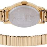 Timex Women’s T21872 Cavatina Gold-Tone Stainless Steel Expansion Band Watch