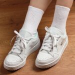 COTTON DAY Unisex School Kids Boys Girls Soft Cotton White Athletic Socks 4-6 Years All White Size 6 (S)