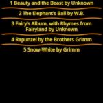 AudioBook – Snow White And Other Children Classics