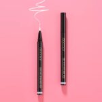 Docolor Waterproof Eyeliner Pen Longwearing with Ultra-Fine Tip Liquid Eye Liner (White)