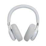 JBL Live 660NC – Wireless Over-Ear Noise Cancelling Headphones with Long Lasting Battery and Voice Assistant – White, Medium
