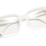 FEISEDY Glasses Frame Womens, Square Thick Eyeglasses Frame, Classic Eyewear for Men B2461