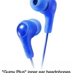 JVC Gumy in Ear Earbud Headphones, Powerful Sound, Comfortable and Secure Fit, Silicone Ear Pieces S/M/L – HAFX7W White