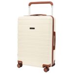 Travelers Club 2PC Navigate Luggage Set, Ivory, 20″ Carry-On