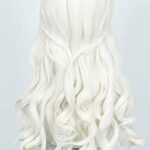 Linfairy Kids Wig Halloween Costume Cosplay Wig for Child (Blonde White)