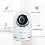 Lifoarey Q20 Smart Security Camera, 2MP Indoor Pet Camera for Home Security w/Motion Tracking, Motion Detection, 2-Way Audio, Night Vision – WiFi Camera 2.4GHz with Phone App – Cloud & SD Card Storage