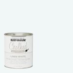 Rust-Oleum 1 qt Brands 285140 Linen White Chalked Ultra Matte Paint