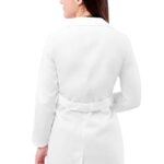 Adar Universal Lab Coats for Women – Belted 33″ Lab Coat – 2817 – White – S