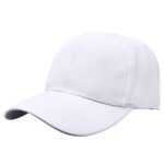 Gelante Plain Blank Baseball Caps Adjustable Back Strap 3 PC-001-White