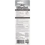 BIC White-Out Exact Liner Correction Tape Pen, Non-Refillable, 1/5 Inch x 236 Inches (WOELP11)
