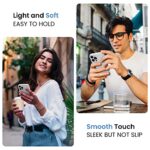 FireNova Designed for iPhone 15 Pro Max Case, Silicone Upgraded [Camera Protection] Phone Case with [2 Screen Protectors], Soft Anti-Scratch Microfiber Lining Inside, 6.7 inch, White