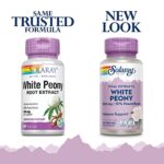 SOLARAY White Peony Root Extract | 60 VegCaps