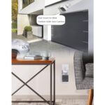 All-New Blink Outdoor Camera Wall Mount, 360° Adjustable Mount and Weather Proof Protective Housing with Blink Sync Module Outlet Mount for Blink Outdoor (4th & 3rd Gen) Camera System (White, 5 Pack)