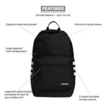 adidas Classic 3S Backpack, Black/White Test, One Size