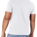 Goodthreads Men’s Slim-Fit Short-Sleeve Cotton Crewneck T-Shirt, White, Large