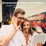 Hikapa X9 Wireless Earbuds Bluetooth 5.3 Headphones Waterproof Stereo Earphones in Ear Touch Control with Microphone Headset with Deep Bass for Sport, Gaming and Running(White)